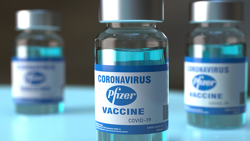 Image: Study finds Pfizer coronavirus vaccine puts people at HIGHER risk of covid “variants”