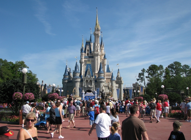 Image: Magic Kingdom of TYRANNY: Disney now ARRESTING its own guests who refuse covid temperature checks