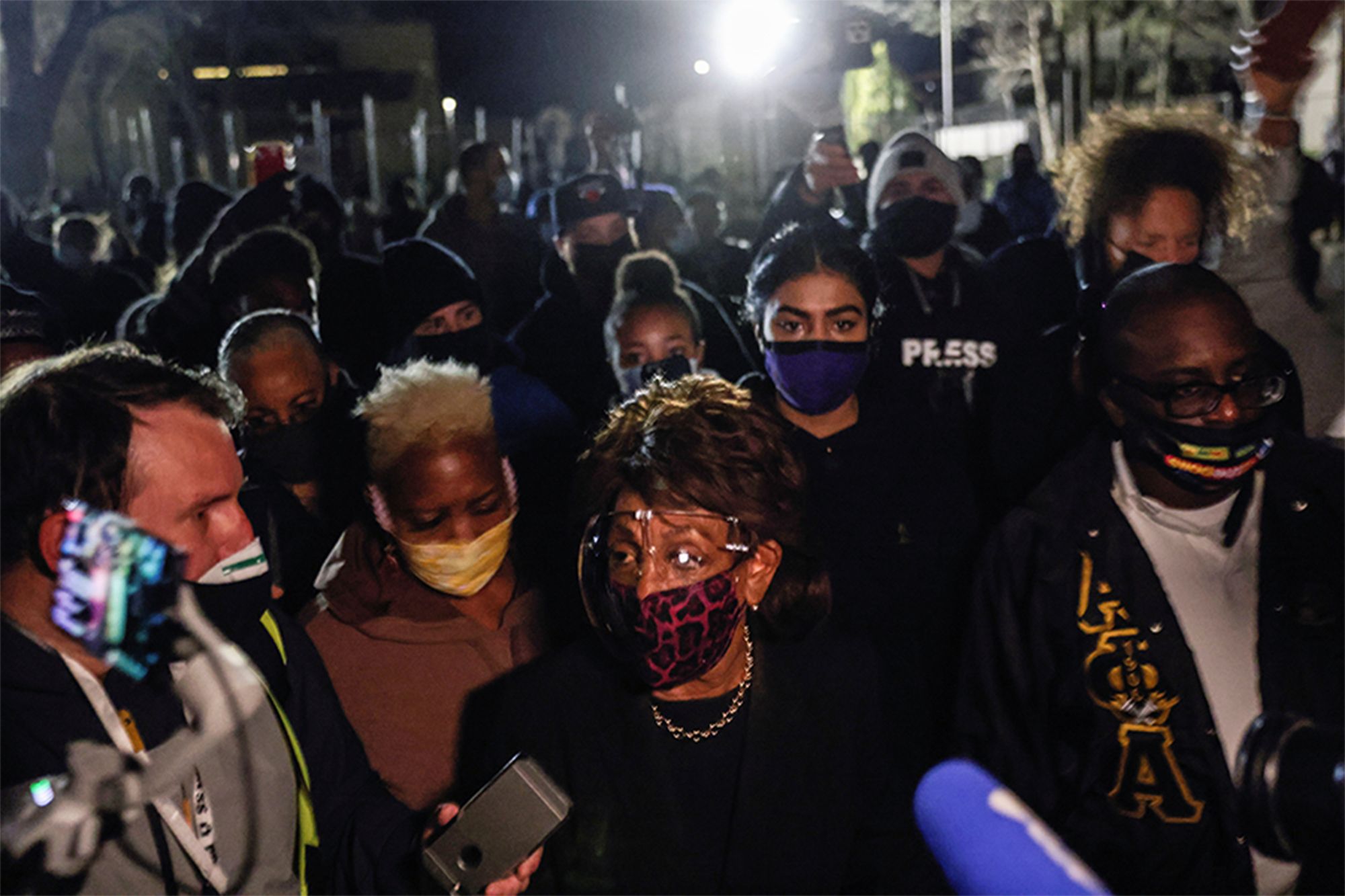 Image: Maxine Waters incites riots on Minneapolis streets and torches rule of law