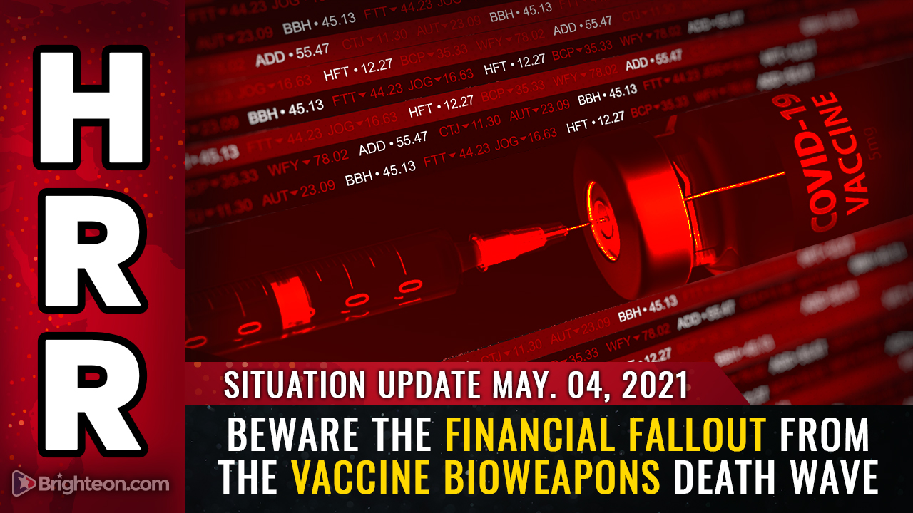 Image: Beware the financial FALLOUT from the vaccine bioweapons death wave… collapse of tax revenues, pensions, real estate values and the dollar all inevitable