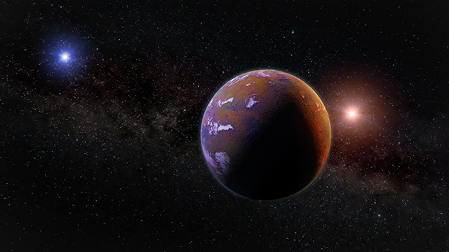 Image: This distant planet lost its atmosphere, so its volcanoes made it a new one