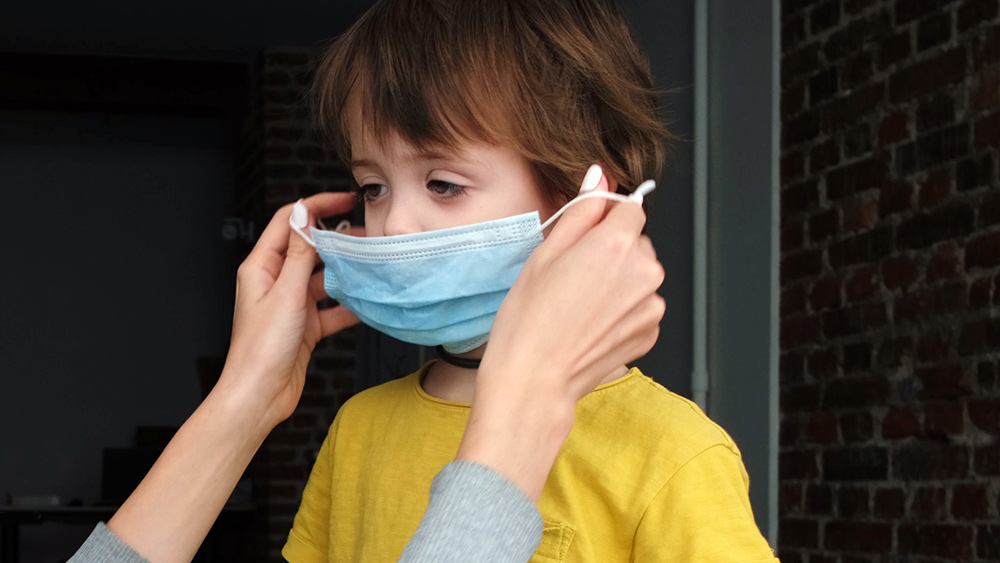 Image: STUDY: Masks are exposing children to a horrifying array of deadly pathogens