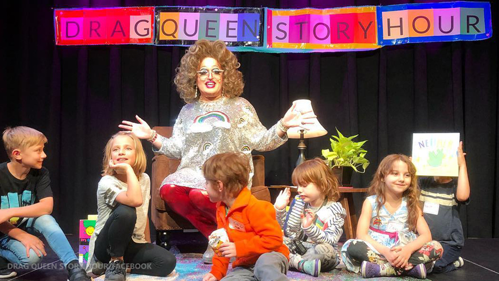 Image: FBI agents harass pro-family group that exposes pedophiles organizing drag queen story hour events