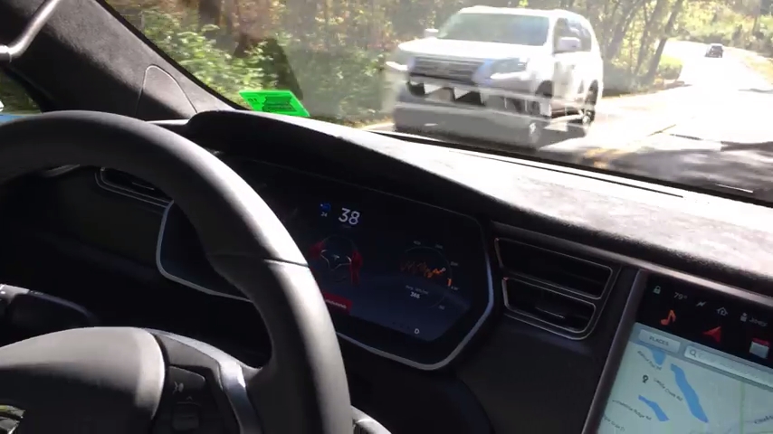 Image: Tesla deploys in-car cameras to spy on its own drivers