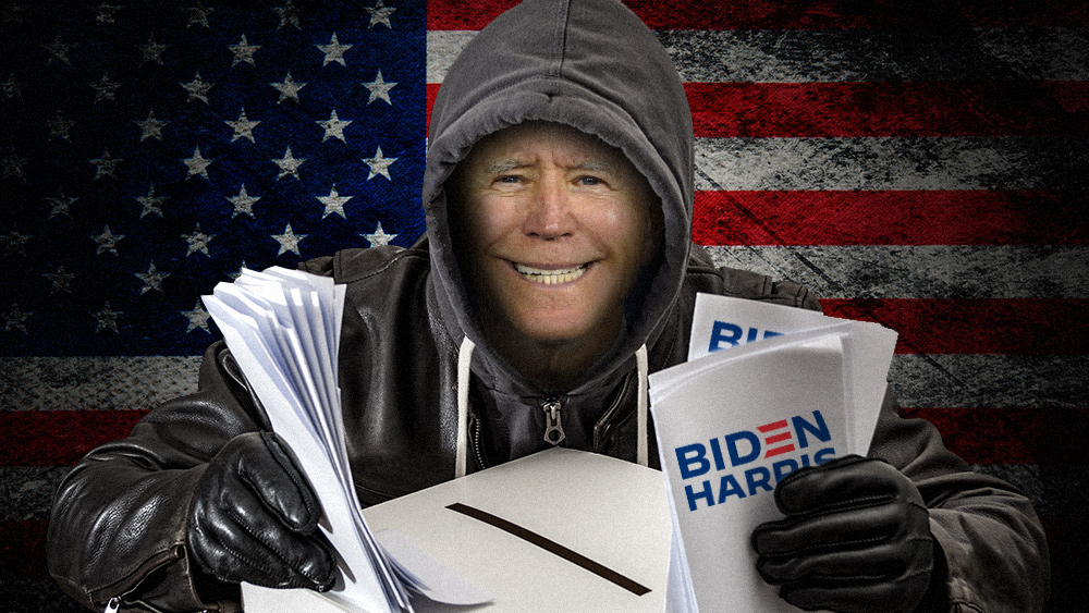 Image: Biden using “national emergency” to allow corrupt feds to rig the 2022 midterm elections