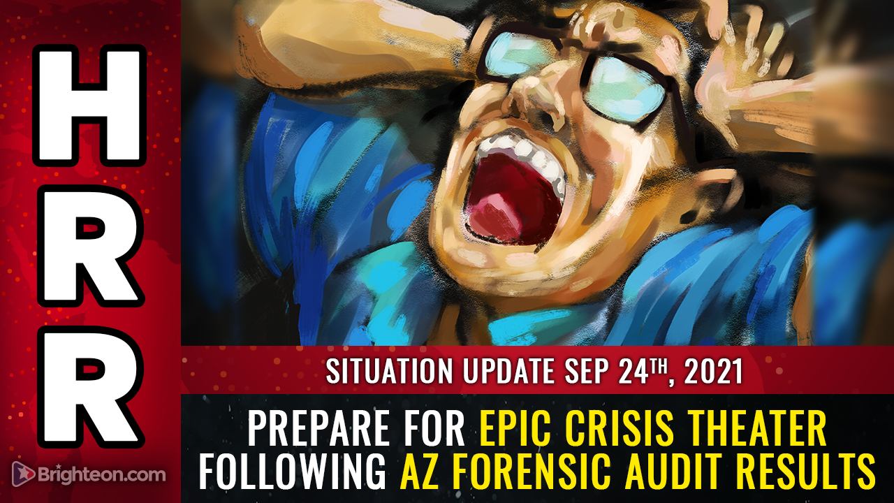 Image: AZ forensic audit results show SYSTEMIC fraud, faked votes, more than 5X the margin of “victory” from just one county out of the entire state … prepare for CRISIS THEATER distractions
