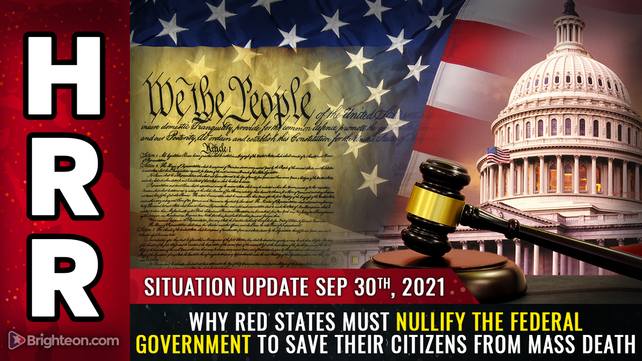 Image: To survive, red states must now NULLIFY the federal government and declare themselves “health freedom zones” that DENOUNCE the FDA, CDC and OSHA