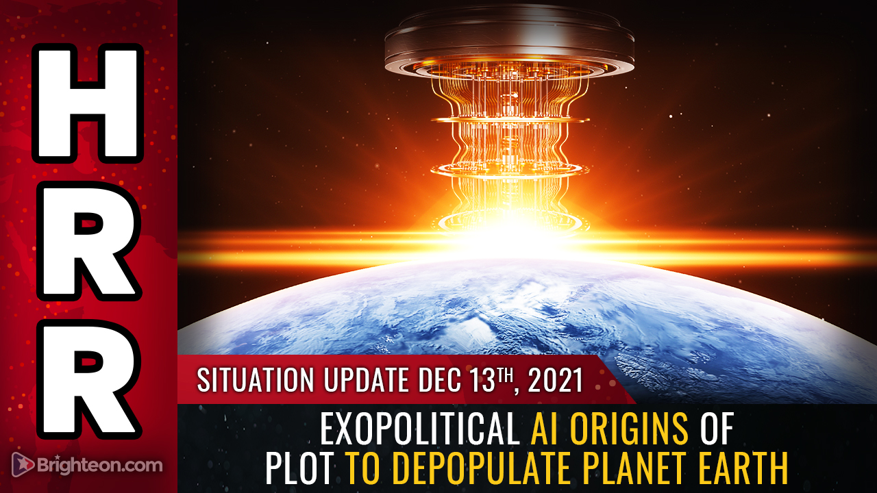 Image: Situation Update: Dead pilots, vaccine tyranny, and the exopolitical Artificial Intelligence origins behind the plot to depopulate planet Earth