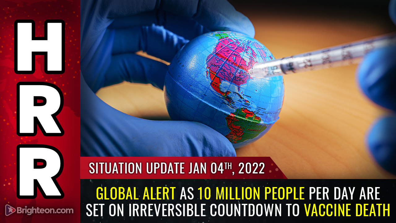 Image: GLOBAL ALERT: An estimated 10 million people PER DAY are set on irreversible countdown to vaccine death that could exterminate BILLIONS if not stopped in the next year