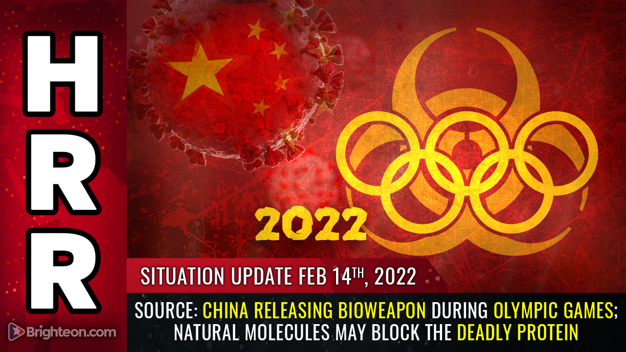 Image: SHOCK CLAIM: China has released another bioweapon during the Olympic games… a hemorrhagic fever virus… here’s nutritional info on what may BLOCK it in your blood