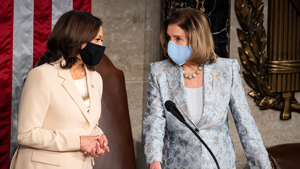 Image: Was Nancy Pelosi on the verge of shapeshifting during SOTU when she rubbed her hands together in celebration of troops “breathing in toxic smoke from burn pits?”