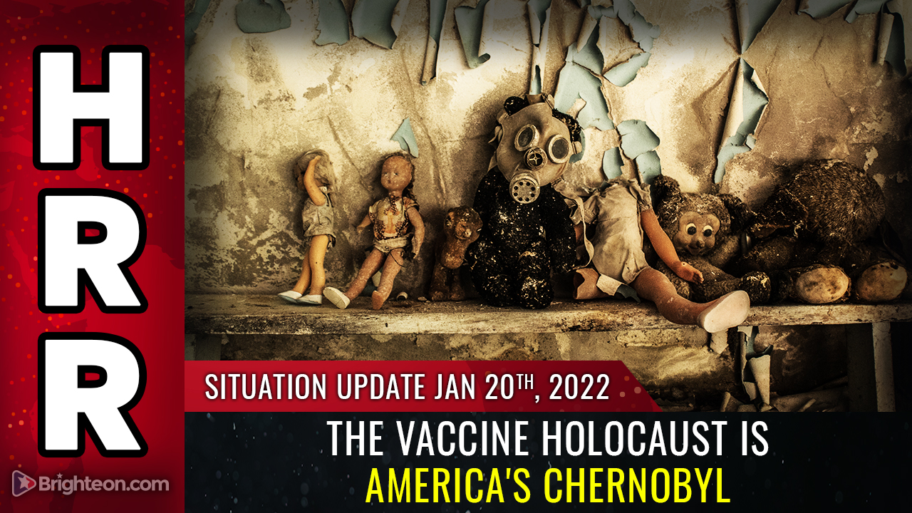 Image: The vaccine holocaust is America’s CHERNOBYL… but USA leaders are committing even MORE deaths and deeper EVIL than former Soviet Union officials