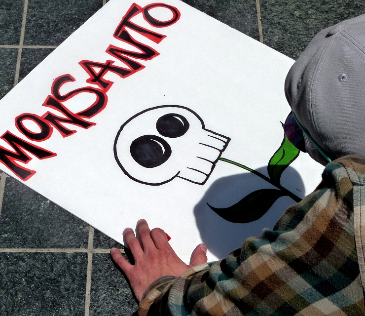 Image: New lawsuit against Monsanto alleges Roundup is harmful to human gut health