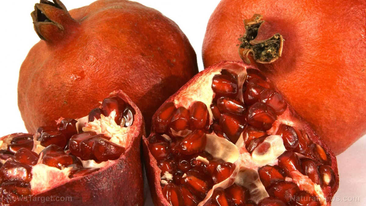 Image: Scientists find that molecules in pomegranates have incredible anti-aging benefits