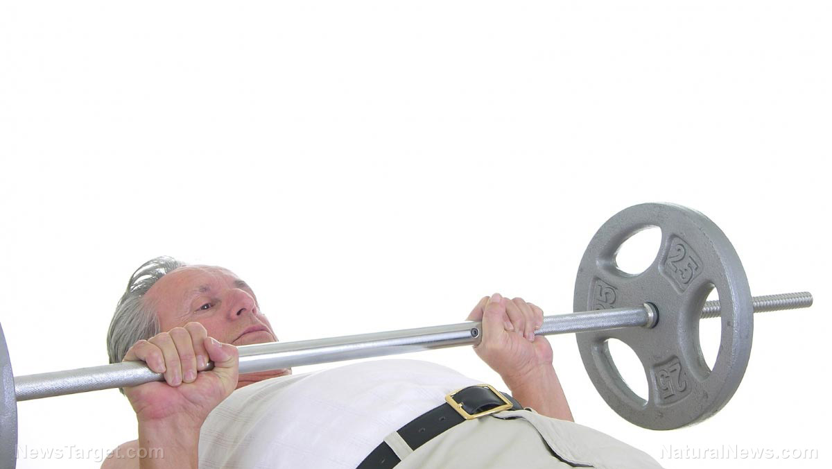 Image: Elderly people should try weightlifting to prevent frailty, health experts recommend