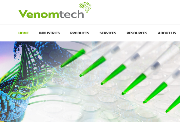 Image: VenomTech company announces massive library of SNAKE VENOM peptides for pharmaceutical development; “nanocarriers” stabilize snake venom in WATER (PubMed)