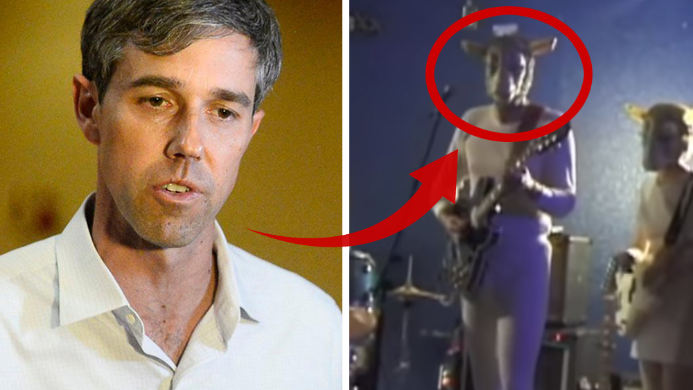 Image: Celebrated Democrat “Beto” O’Rourke outed wearing “Devil goat” costume; left-wing media tries to spin narrative away from Satanism