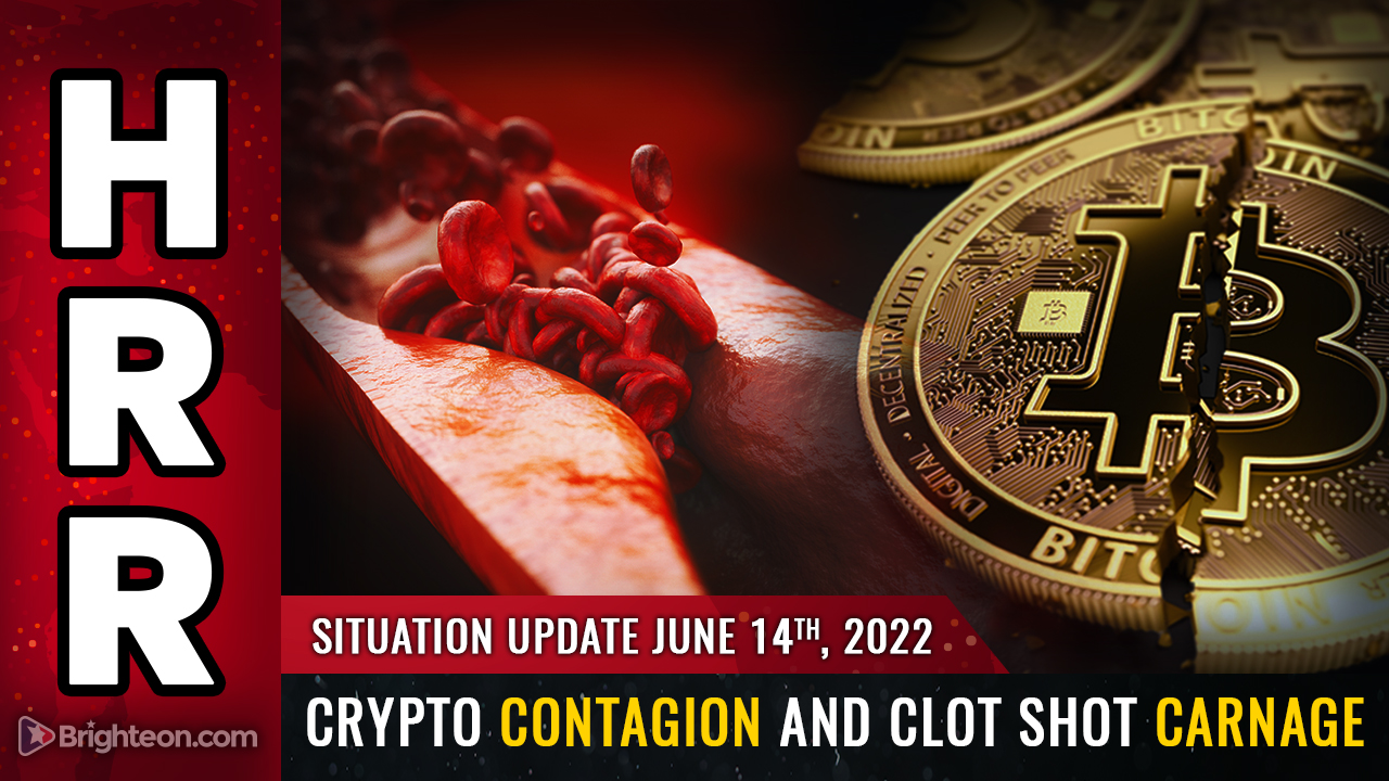 Image: Crypto CONTAGION spreads as Ponzi-like elements of the crypto ecosystem start unwinding uncontrollably