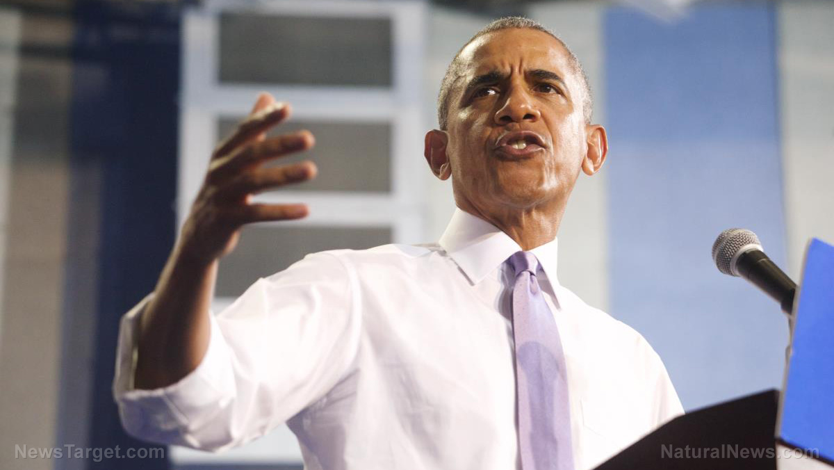 Image: Obama keynotes disinfo conference alongside allies linked to fake news scandals
