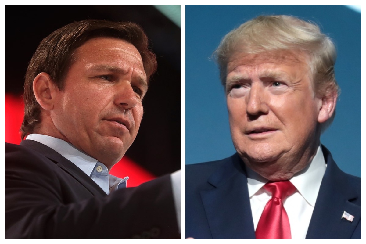 Image: Trump launches unhinged attacks on GOP governors DeSantis and Youngkin, gets major pushback