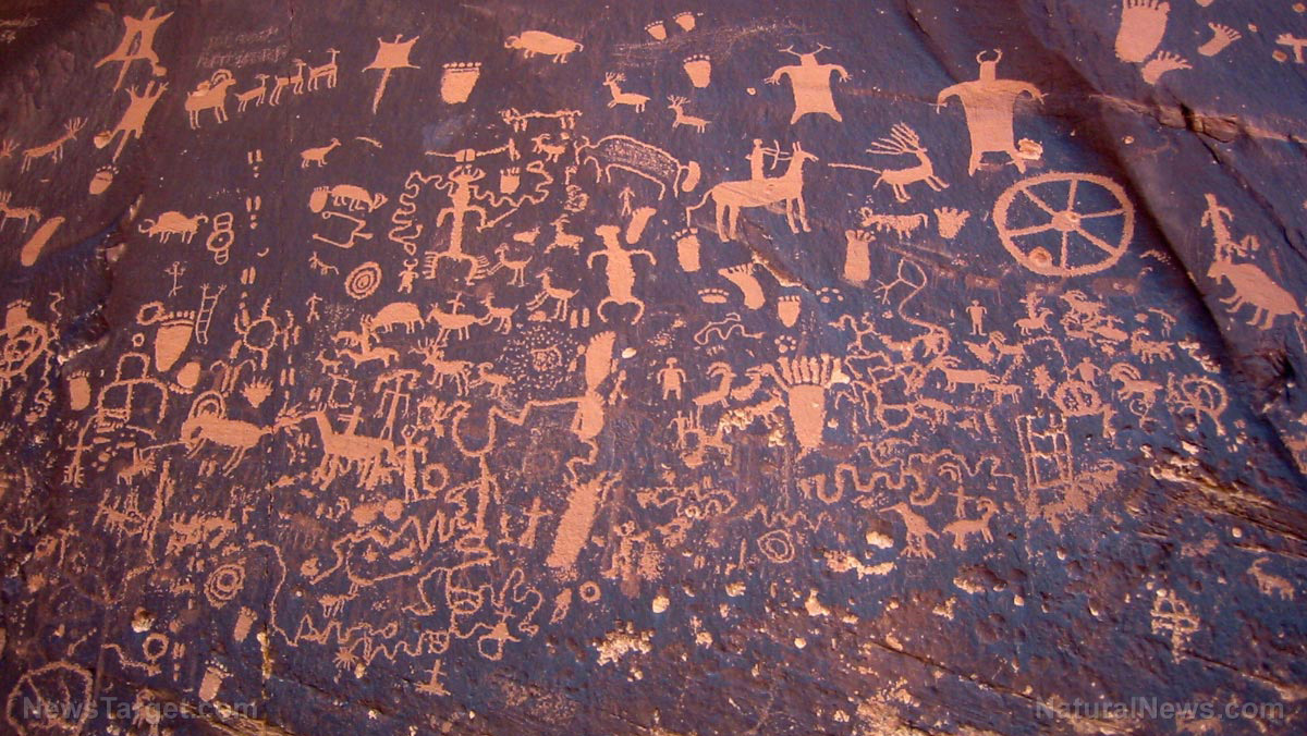 Image: Amateur archaeologist decodes messages hidden in cave art inscriptions