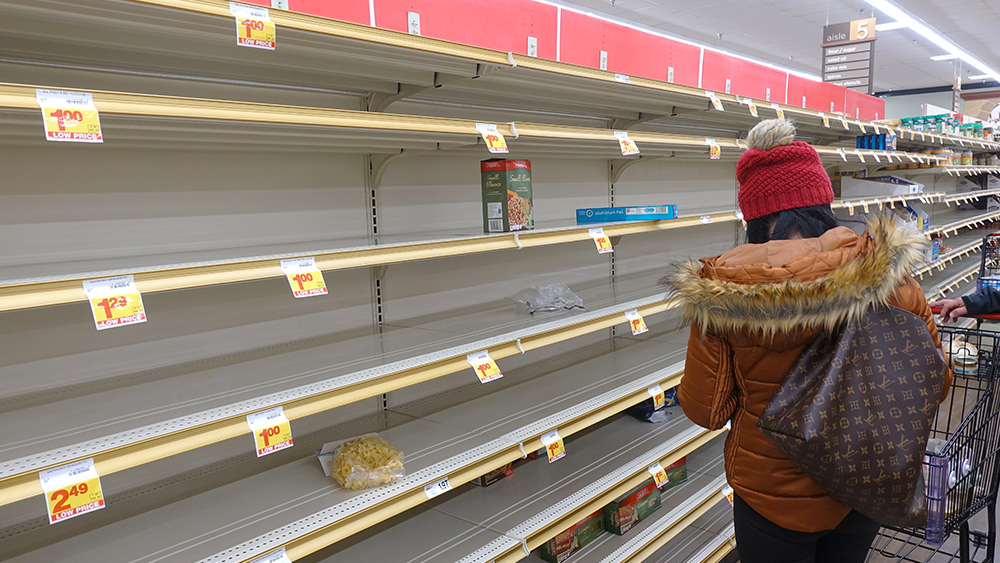 Image: Kroger shoppers reporting “a lot of empty shelves” across supermarket chain locations