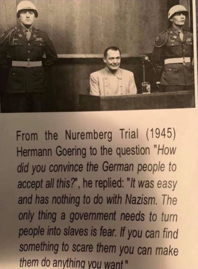 Image: What would a Nuremberg 2.0 look like in response to covid?
