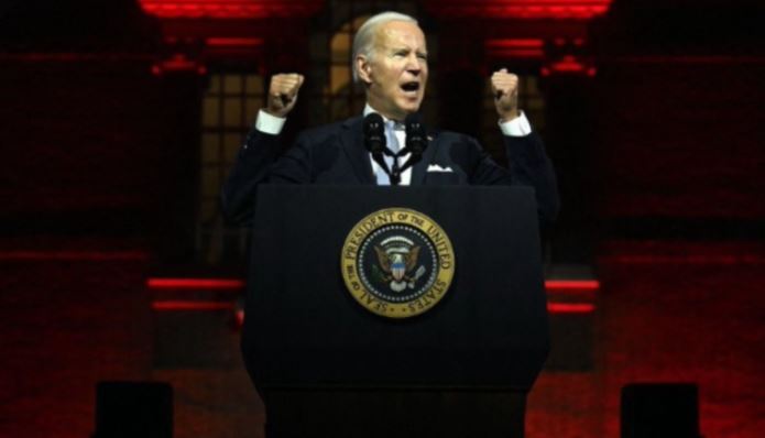 Image: Biden uses SOTU address to call on Congress to legislate away the Second Amendment