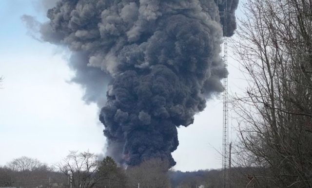 Image: ‘Significant’ amount of chemically contaminated water from Ohio rail spill being sent to Baltimore