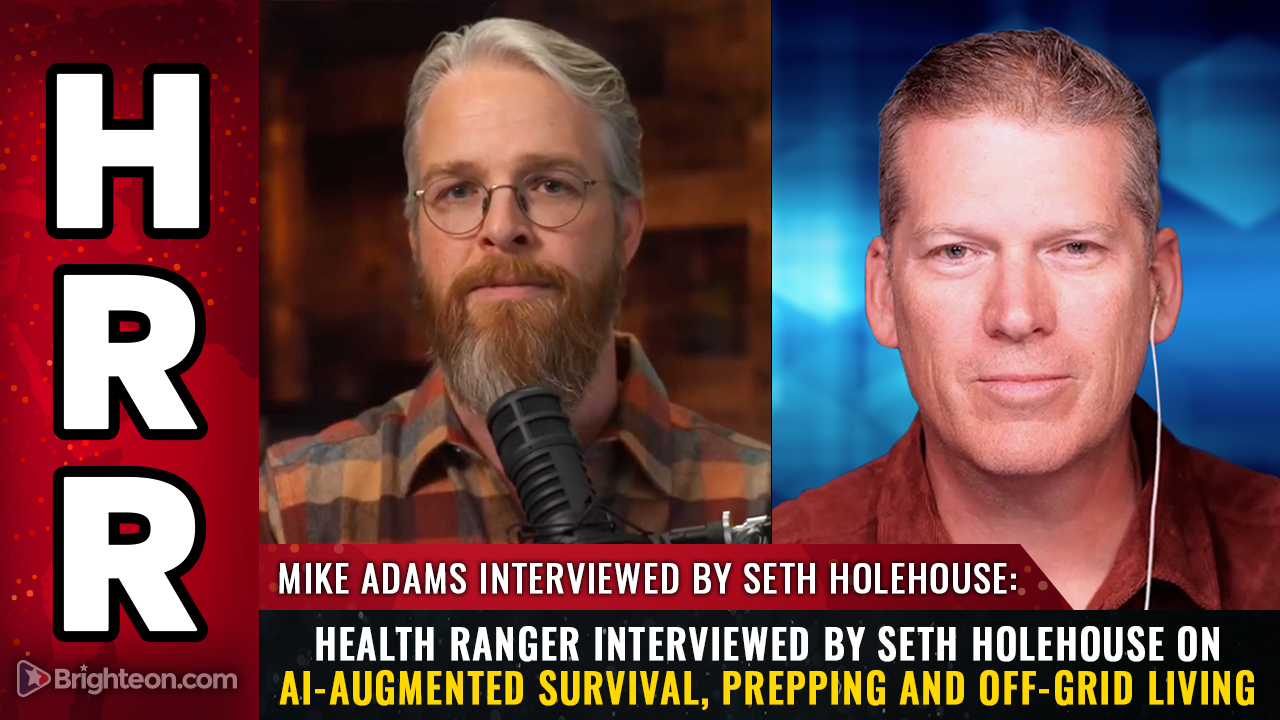 The Health Ranger interviewed by Seth Holehouse on AI wars: Decentralization vs. Centralized control â€“ who will rule the future?