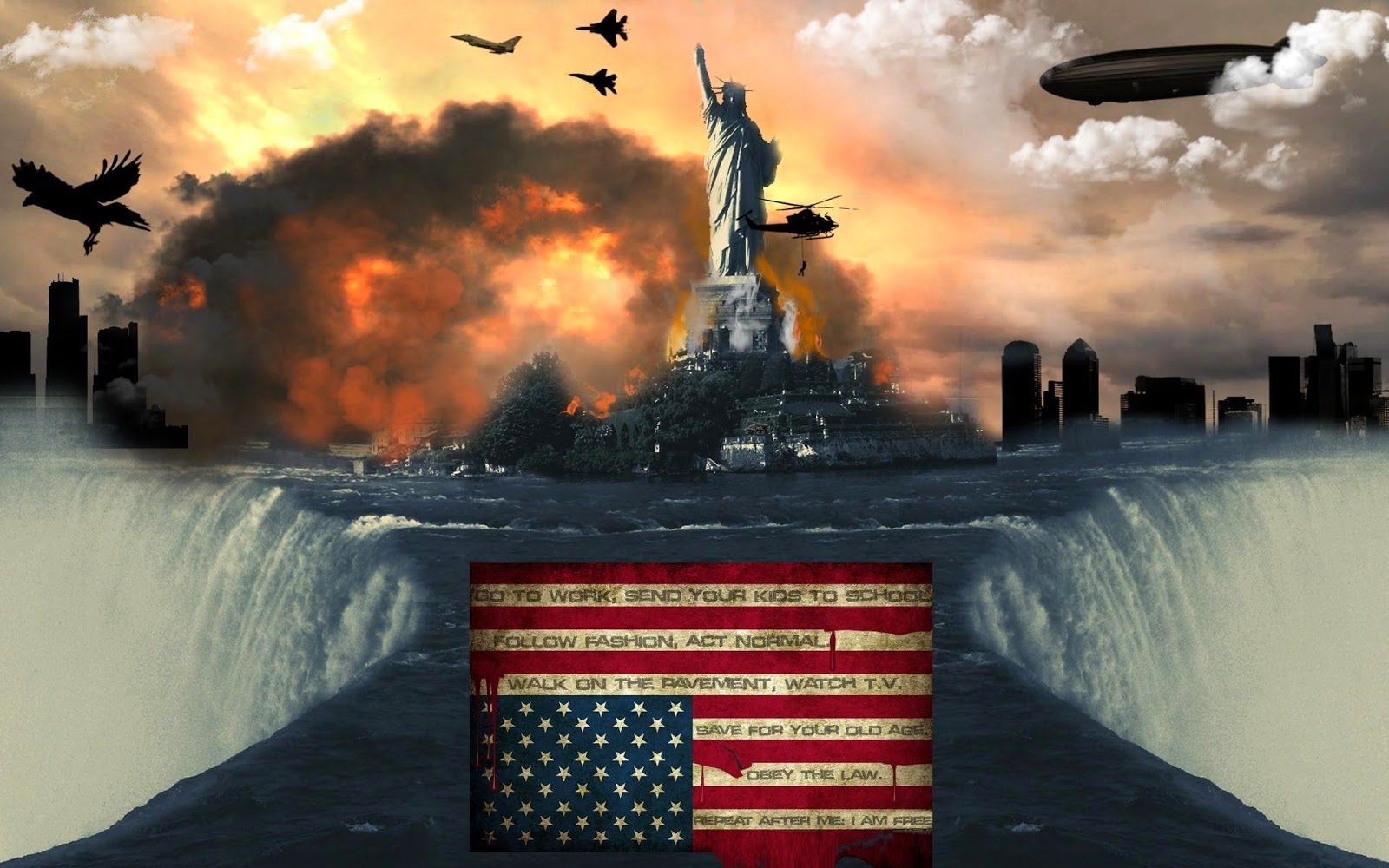 America on the brink of COLLAPSE after decades of systemic decline