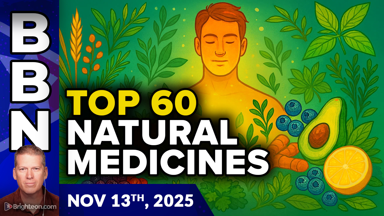 Mike Adams reveals top 60 natural cures backed by AI analysis â€“ from Turmeric to Pine Needle Tea