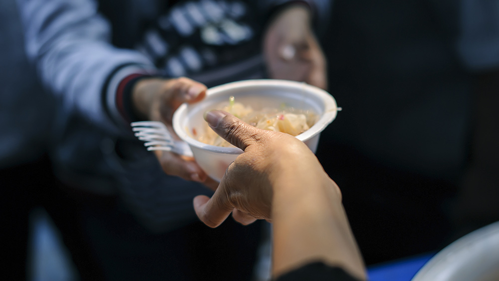 Food banks across America buckle under unprecedented demand as federal safety net frays
