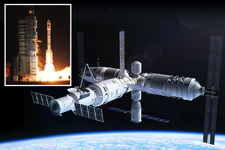 Chinese astronauts stranded in space after orbital debris strikes return capsule