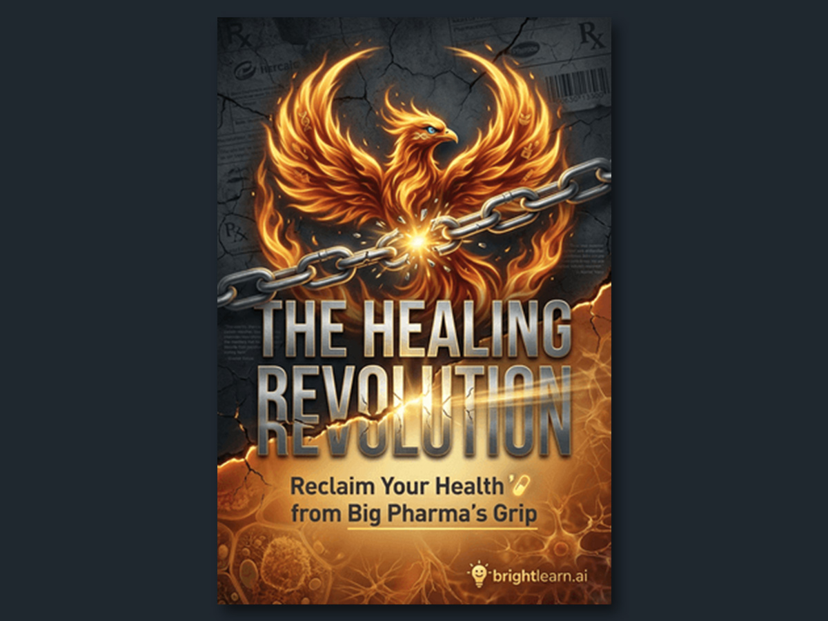 The Healing Revolution: Exposing Big Pharma’s plan for lifetime customers and the natural cures they’re desperate to hide