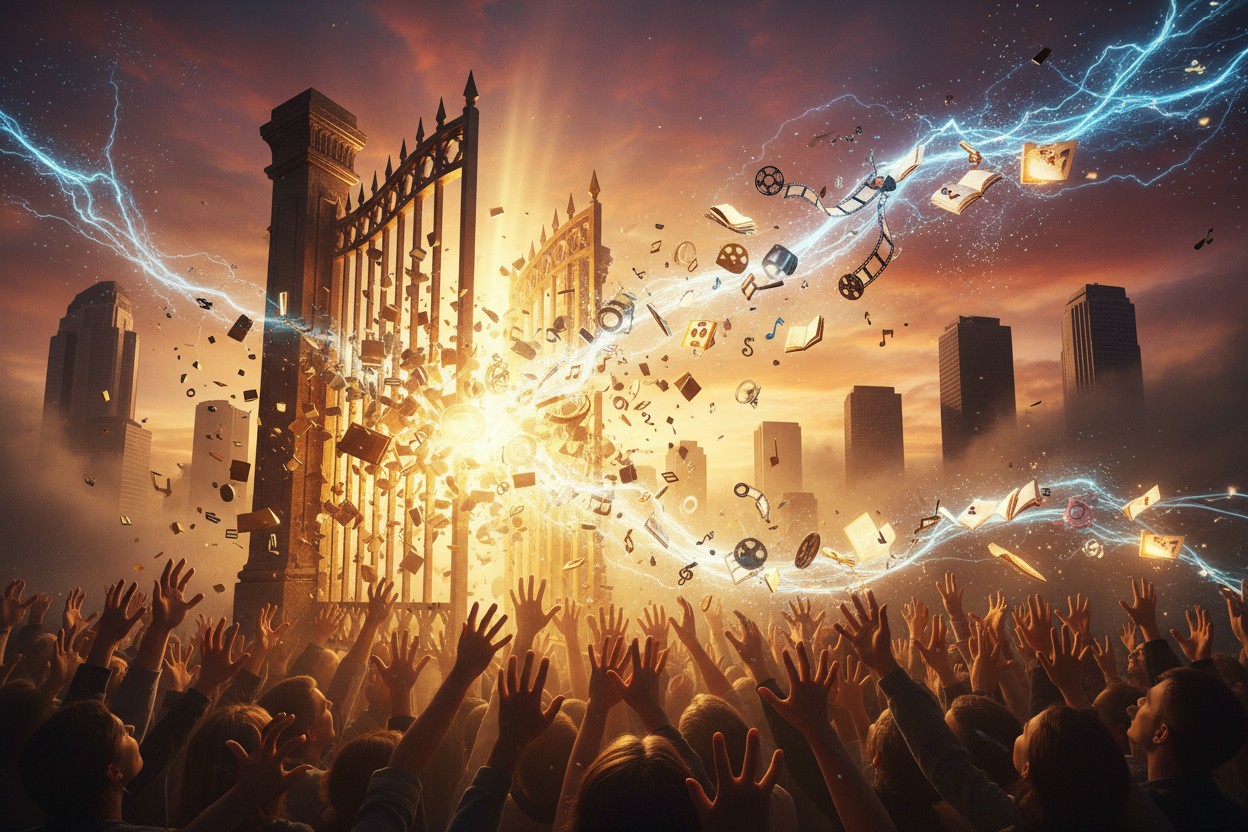 AI Unleashes Decentralized Creativity for Humanity