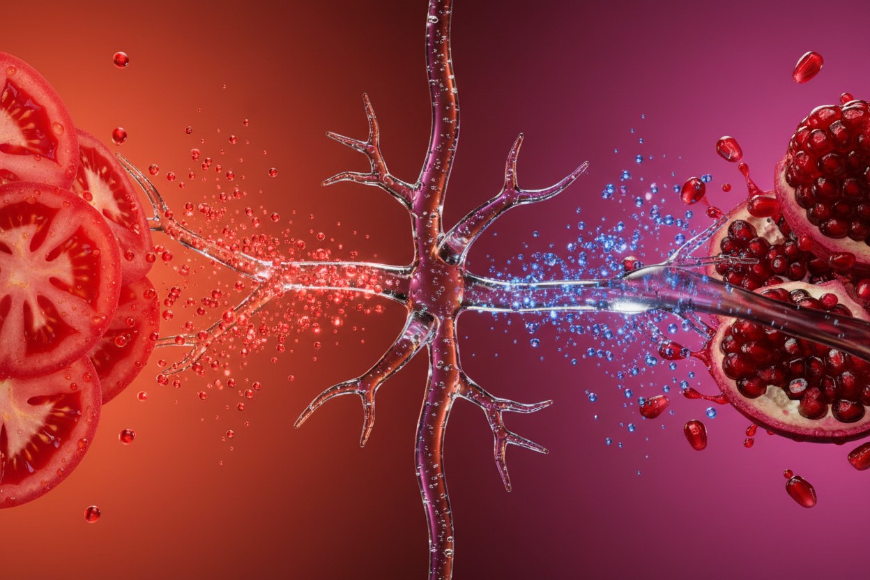 Nature’s Blood Pressure Warriors: The Surprising Truth About Tomato vs. Pomegranate Juice