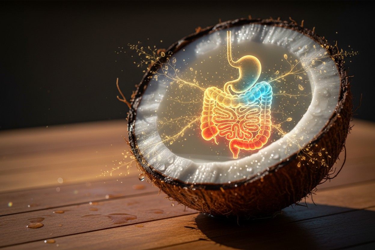 Clinical Trial Reports Coconut Water Consumption Linked to Reduced IBD Inflammation