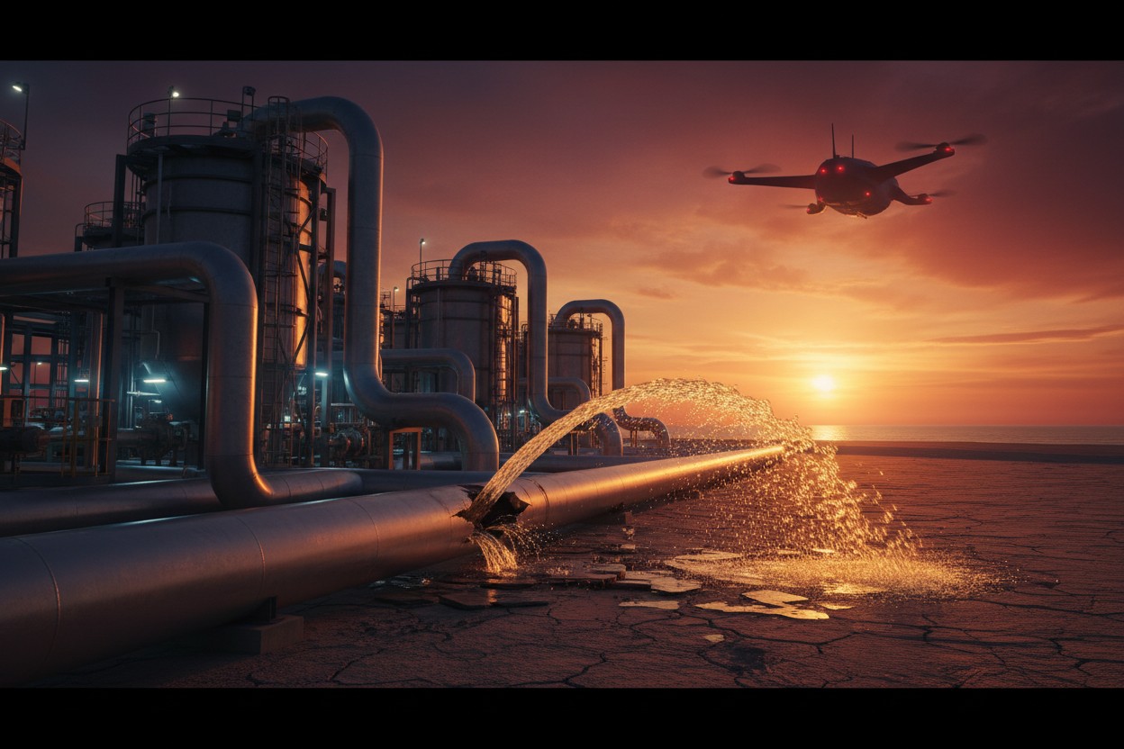 Iranian Attack Damages Kuwaiti Desalination Plant, Highlighting Regional Infrastructure Vulnerability