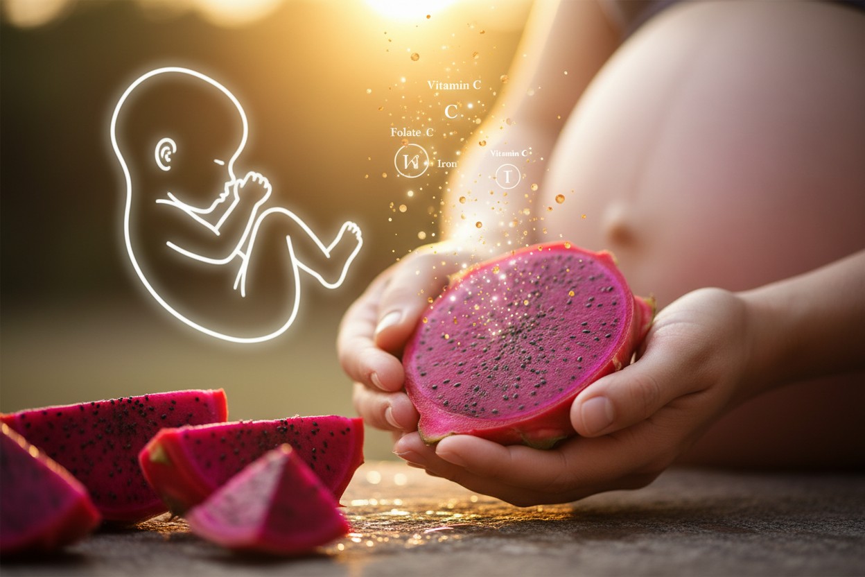 Nutritionists Cite Four Key Benefits of Dragon Fruit for Pregnant Women