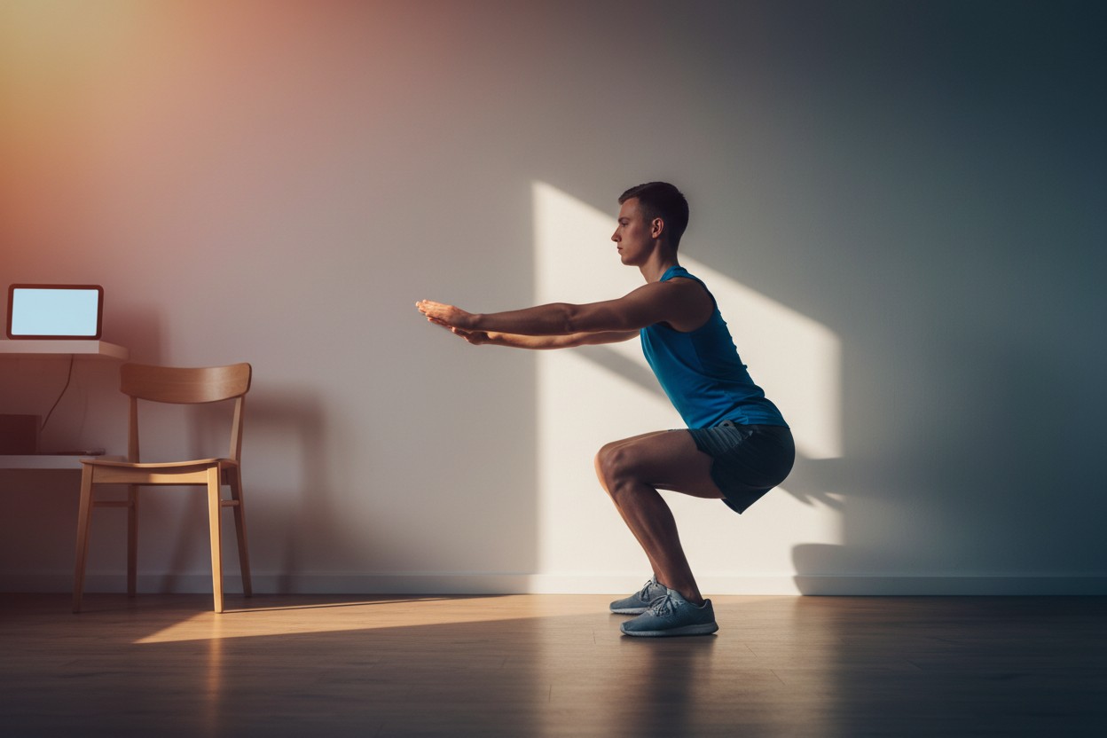 Eccentric Exercise: Five-Minute, No-Equipment Workout Shows Health Benefits, Researcher Says