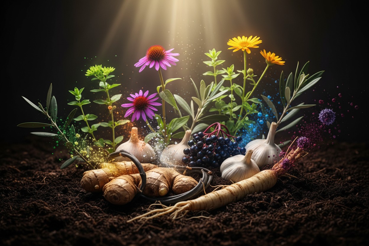 Ten Herbal Preparations Identified for Viral Infection Management