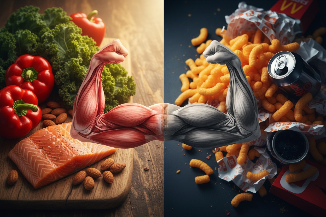 Study Associates Ultra-Processed Food Consumption with Reduced Muscle Health