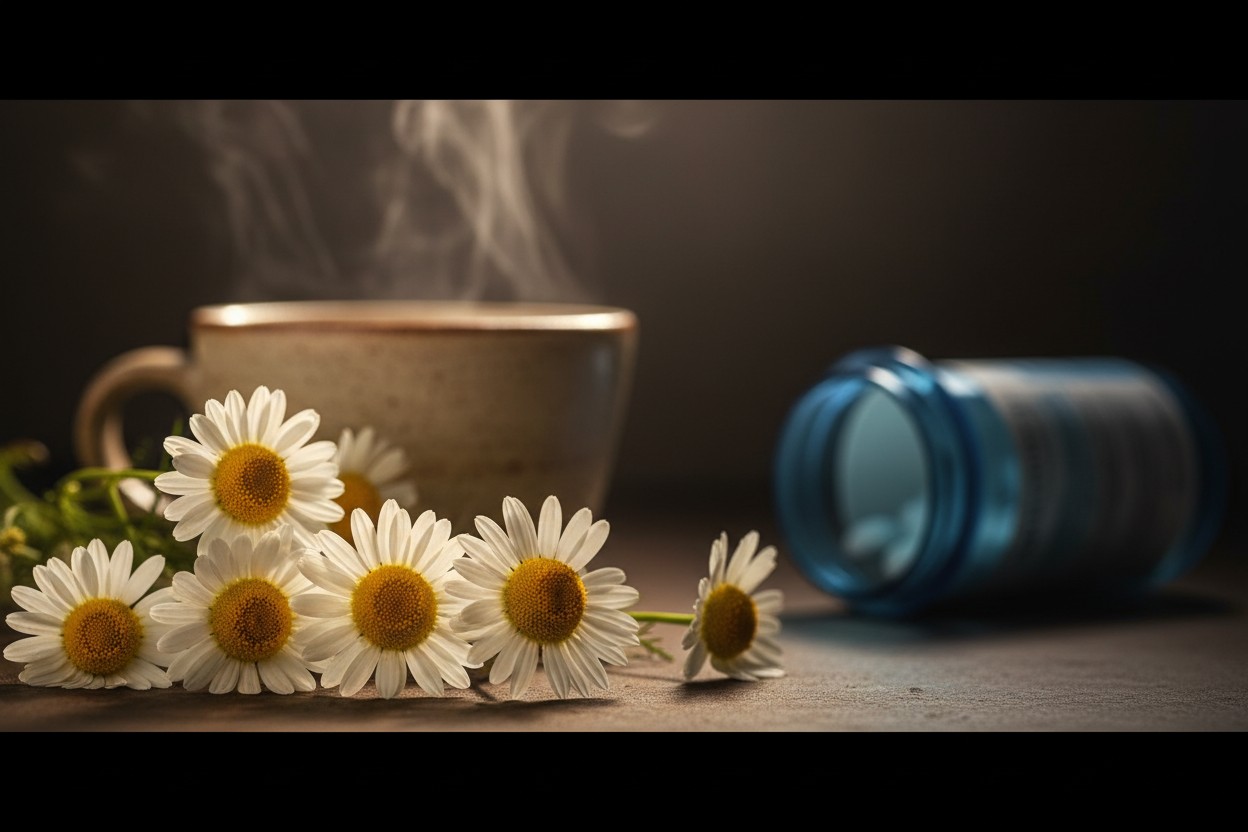 Restful Sleep, Natural Relief: Chamomile Reduces Pain Comparable to Conventional Drugs