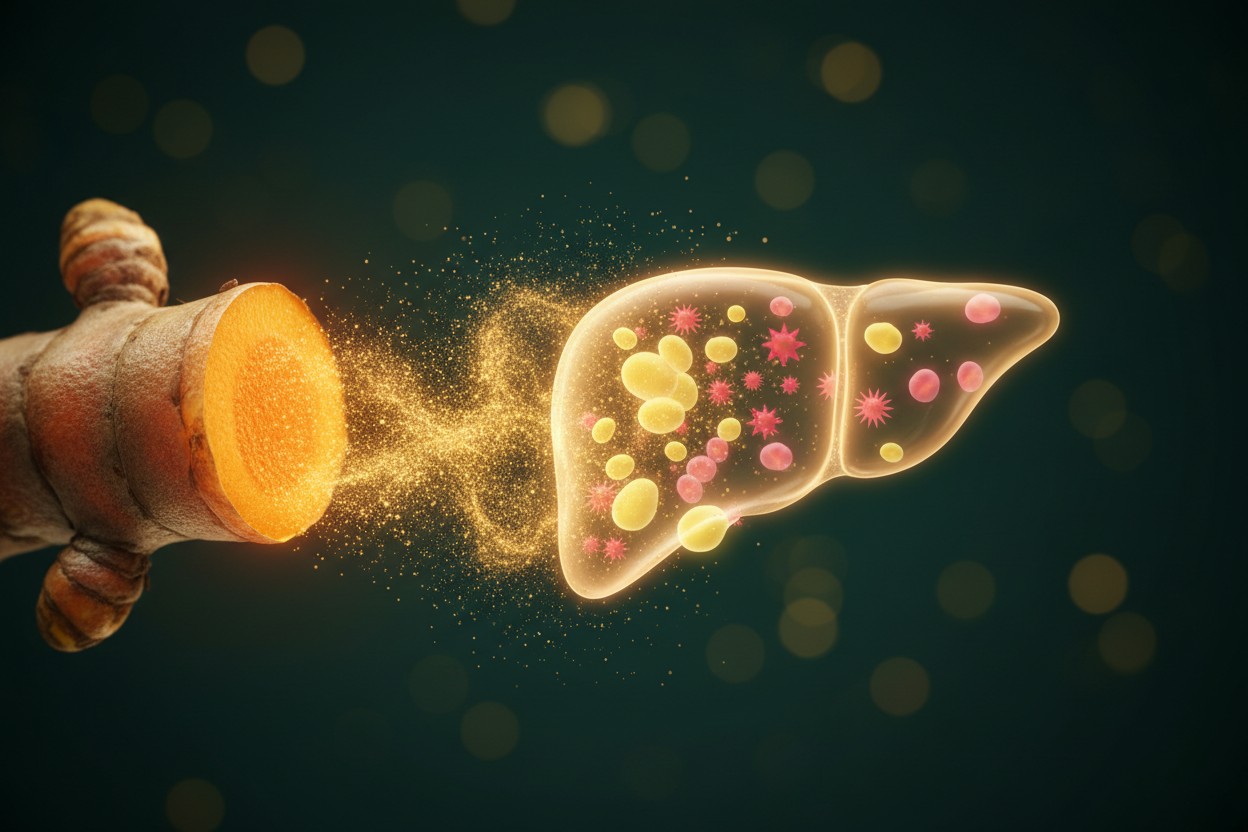 Two Trials Find Curcumin Reduces Liver Fat, Inflammation in Fatty Liver Disease