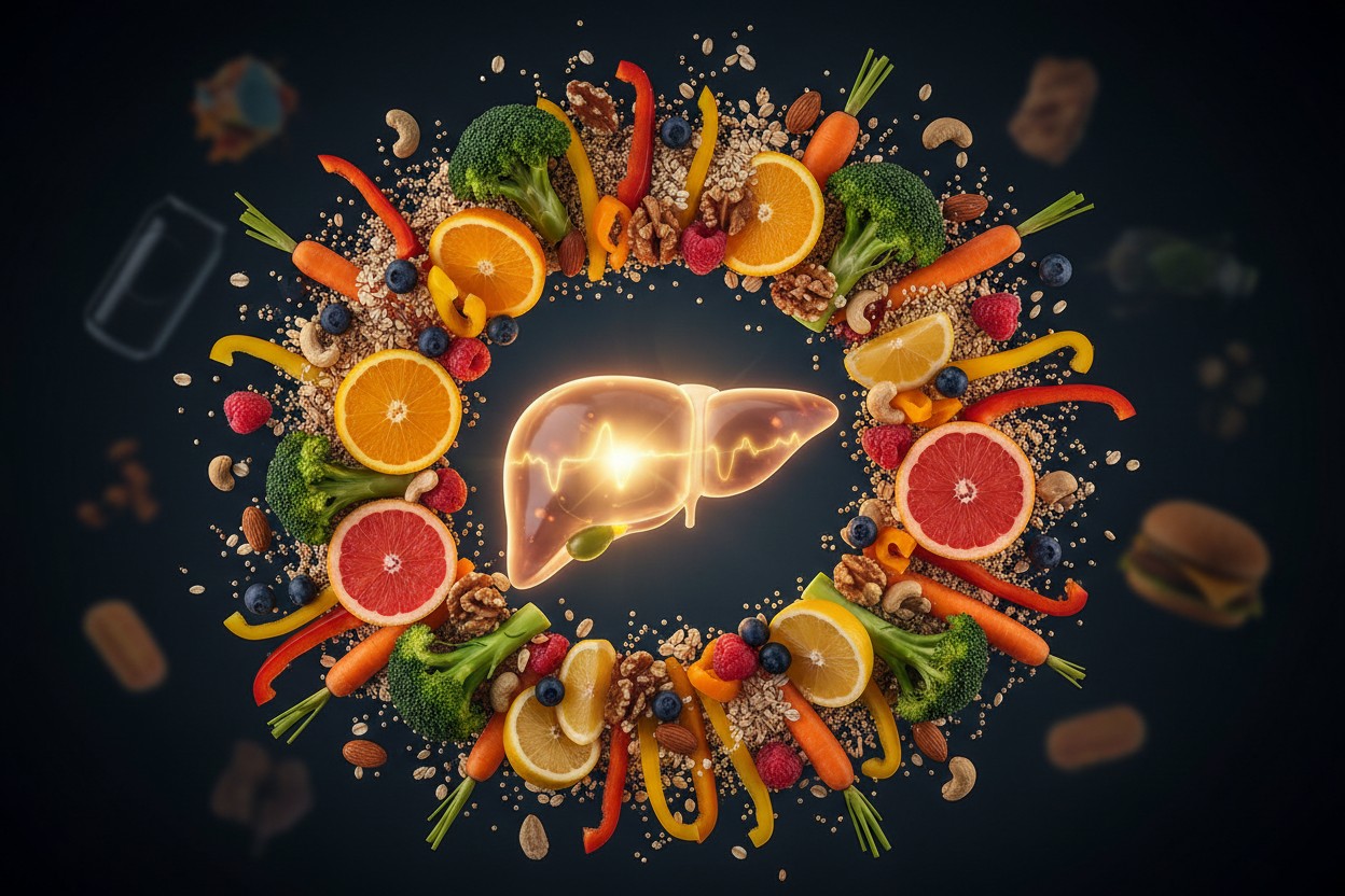 Two Dietary Patterns Linked to Nearly One-Third Lower Risk of Chronic Liver Disease, Meta-Analysis Finds