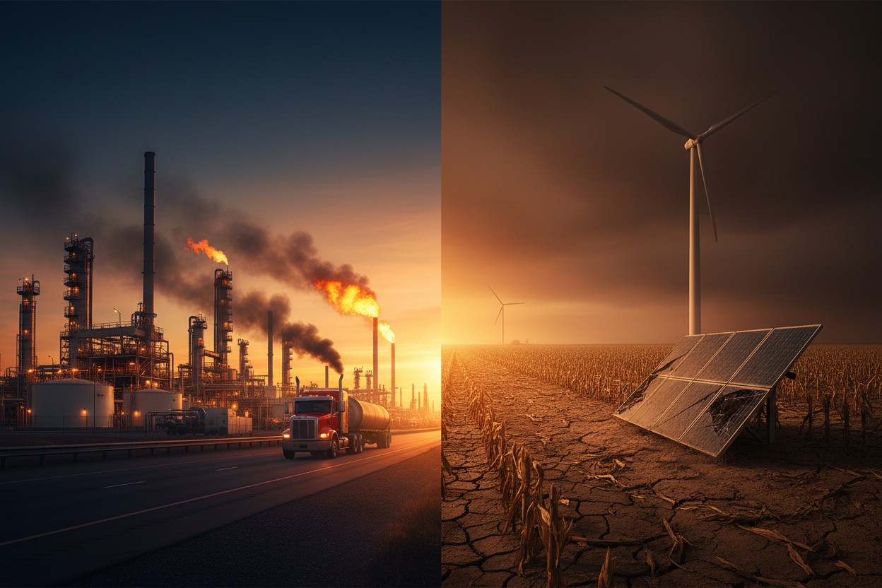 Why Green Energy Can’t Simply Replace Hydrocarbons: A Matter of Survival