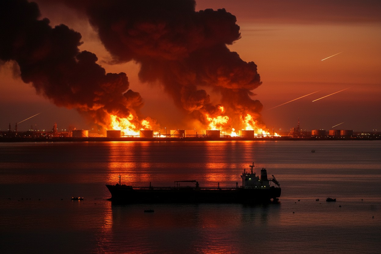 Oil Prices Surge Past $114 After Iranian Attacks on UAE Raise Supply Concerns