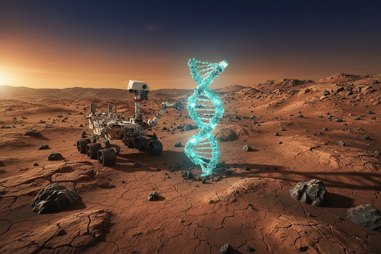 NASA’s Curiosity Rover Identifies Diverse Organic Molecules on Mars, Including DNA-Related Compound