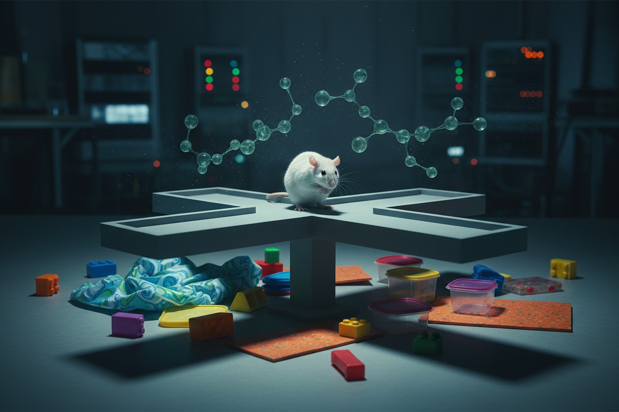 Study Links Early-Life Exposure to Plastic Chemical DEHP to Long-Term Anxiety in Rats